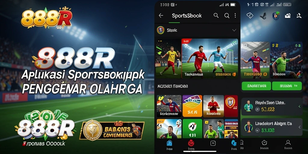 Gameplay 888R menampilkan taruhan olahraga yang menarik.