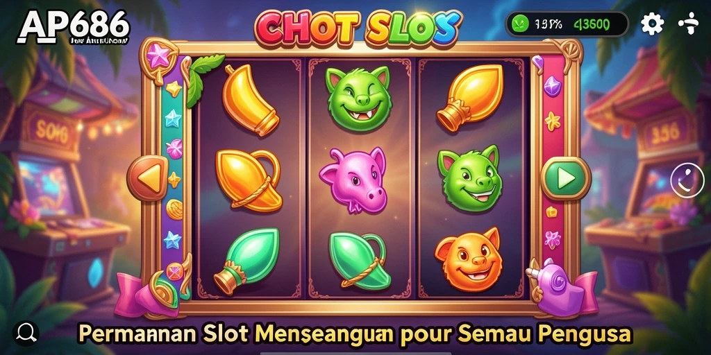 Screenshot gameplay AP686 dengan tampilan menarik dan fitur slot yang seru.