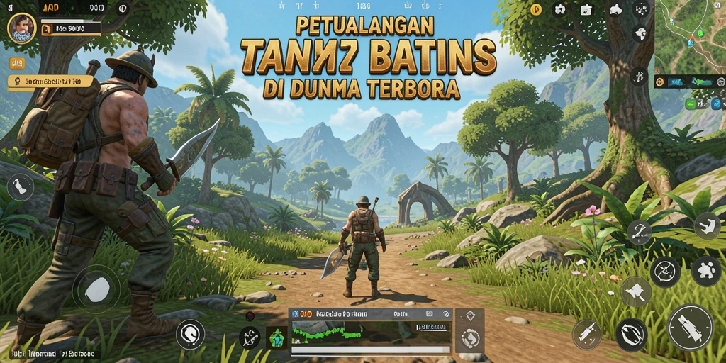 Gameplay menarik di dunia terbuka API5000 dengan visual menakjubkan.