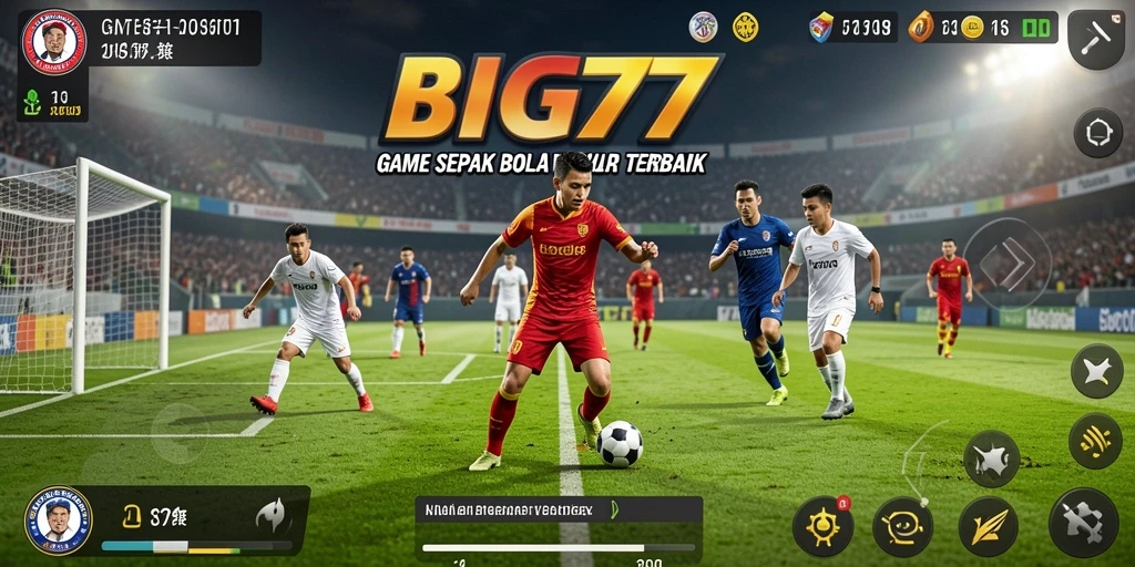 Tampilan gameplay yang seru dan mendebarkan dalam BIG77.