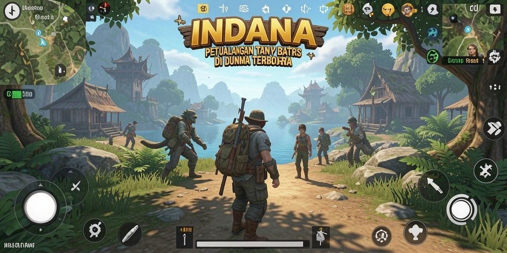 Gameplay Open World yang menakjubkan dengan banyak petualangan.