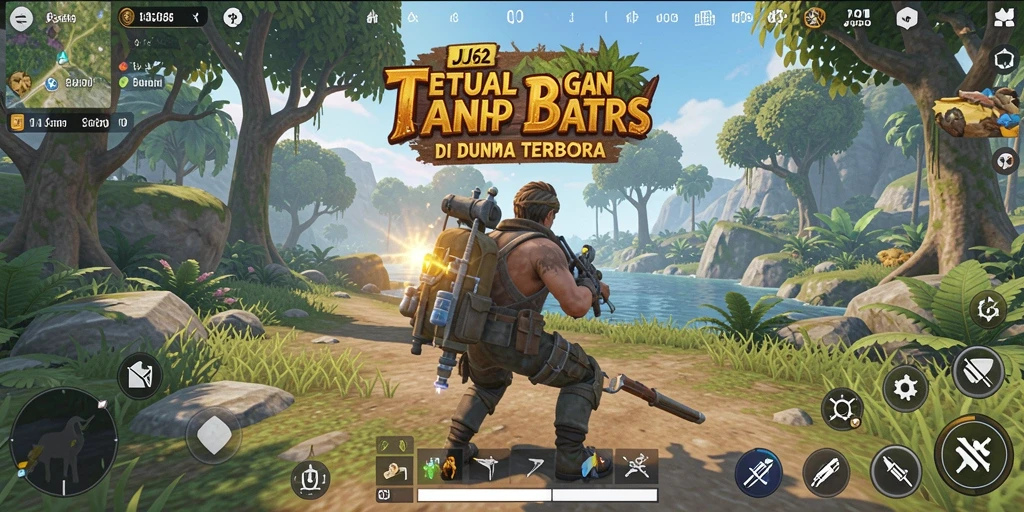 Screenshot gameplay <strong>JJ62</strong> menampilkan petualangan dalam dunia terbuka yang menakjubkan.