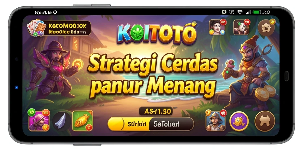 Screenshot KOITOTO menampilkan momen strategis dalam permainan.