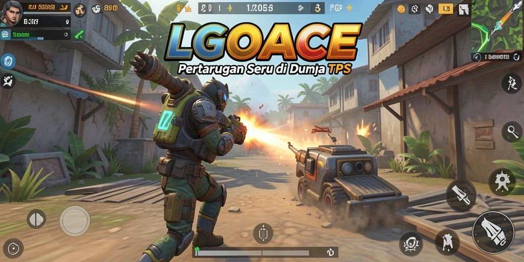 Gameplay mendebarkan dari LGOACE dalam aksi TPS.